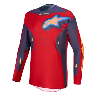 Alpinestars 2027 Racer Hunt Jersey - Fire Red Graystone Hot Coral