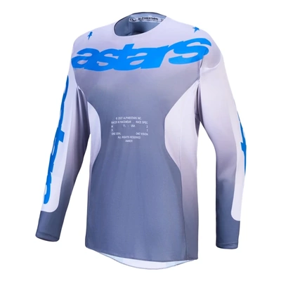 Alpinestars 2027 Racer Amber Jersey - Ash Grey Light Lilac Ucla Blue
