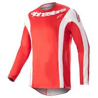 Alpinestars Techstar Arch Jersey - Mars Red/White