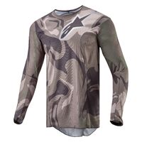 Alpinestars 2024 Racer Tactical Camo Jersey - Military Green/Brown