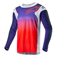 Alpinestars 2024 Racer Hoen Jersey  - Grey/Orange/Black