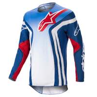 Alpinestars Racer Semi Jersey - Blue/Hot Orange