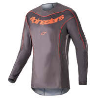 Alpinestars 2023 Fluid Lurve Jersey - Magnet/Red - M