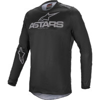 Alpinestars 2024 Fluid Graphite Jersey - Black/Dark Grey