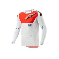 Alpinestars 2024 Supertech Ward Jersey - White/Orange