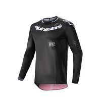 Alpinestars 2024 Supertech Ward Jersey - Black/Red/Berry