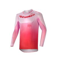 Alpinestars 2024 Supertech Dade Jersey - Red/Berry/Lilac