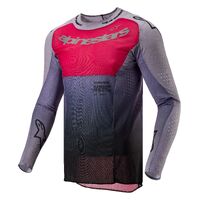 Alpinestars 2024 Supertech Dade Jersey - Iron/Red/Berry