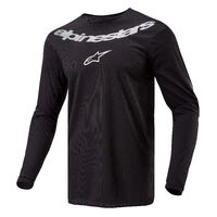 Alpinestars 2024 Fluid Graphite Jersey - Black/Silver