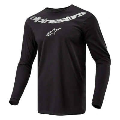 Alpinestars 2027 Fluid Graphite Jersey - Black Silver