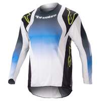 Alpinestars 2023 Youth Racer Push Jersey - Blue/White