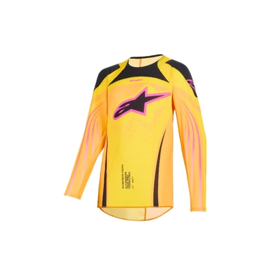 Alpinestars 2026 Youth Supertech Nomur MX Jersey - Orange/Yellow/Pink