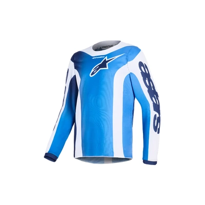 Alpinestars 2026 Youth Fluid Portl MX Jersey - UCLA Blue/White