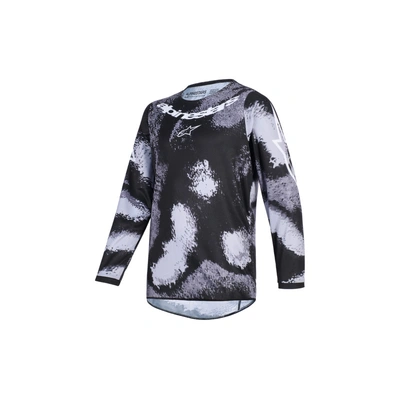 Alpinestars 2026 Youth Fluid Lahnd MX Jersey - Iron/Camo