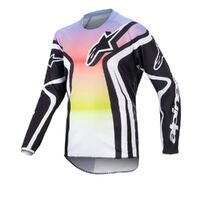 Alpinestars Youth Racer Semi Black Multi Jersey