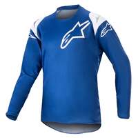 Alpinestars Youth Racer Narin Jersey - Blue/White