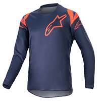 Alpinestars Youth Racer Narin Jersey - Night Navy/Hot Orange