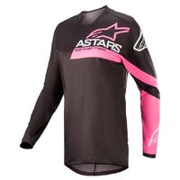 Alpinestars Womens Stella Fluid Chaser Black Pink Jersey