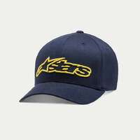 Alpinestars Blaze FlexFit Hat - Navy/Yellow