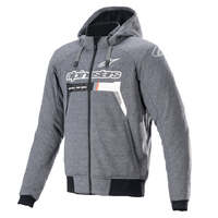 Alpinestars Chrome Ignition Hoodie - Grey/White