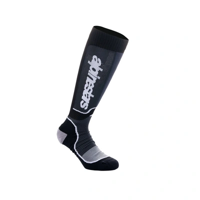 Alpinestars Mx Plus Socks - Black/White - 56 (4-5)