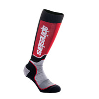 Alpinestars Youth MX Plus Socks - Black/Grey/Red - M/L