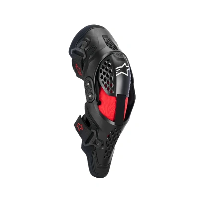 Alpinestars 2026 SX-1 Plasma Knee Protector - Black/Red/Cool Grey