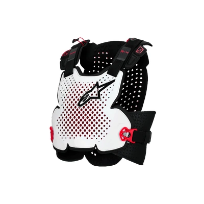 Alpinestars 2026 A4 Plasma Chest Protector - Black/Red/White
