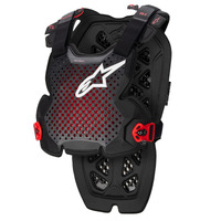 Alpinestars A1 Chest Guard - Anthracite/Black/Red