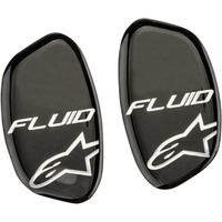 Alpinestars Fluid Tech Hinge Covers Set - Black/Ocean