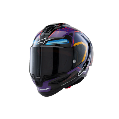 Alpinestars SR10 Martinator LE Helmet - Blue/Purple