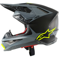 Alpinestars SM-10 Meta Helmet - Black/Grey/Yellow