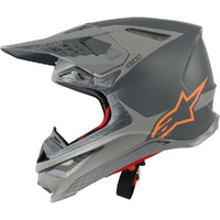 Alpinestars SM-10 Meta Black Grey Orange Helmet