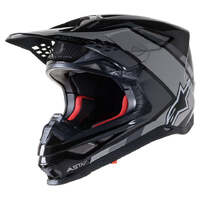 Alpinestars SM-10 Meta 2 Helmet - Black/Grey