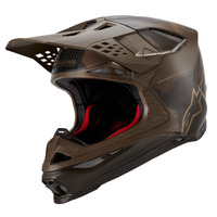 Alpinestars Supertech SM10 LE Squad 23 Helmet - Dark Brown/Gold