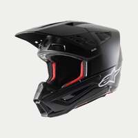 Alpinestars 2024 SM-5 Solid Helmet- Ece 22.06 - Matte Black