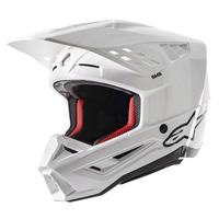 Alpinestars SM5 Solid Helmet - Ece 22.06 - White
