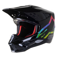 Alpinestars SM-5 Compass Helmet - ECE - Black/Silver Hue