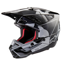 Alpinestars SM5 Rover 2 Helmet - Ece 22.06 - Black/Silver