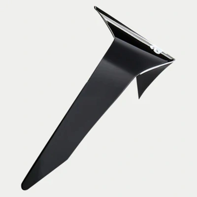 Alpinestars Sr10 Solid Standard Spoiler - Solid Black Glossy - OS