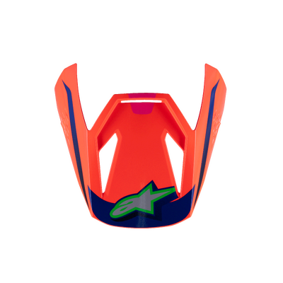 Alpinestars SM-3 Youth Deegan Visor Ece06  - Fluro Orange/Purple/Fluro Pink - OS