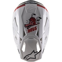 Alpinestars SM8 LE Deus Monster Cup Visor - White - OS