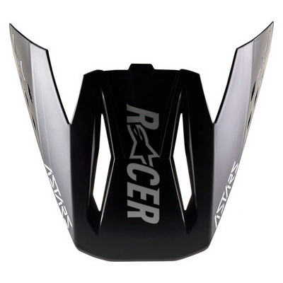Alpinestars Visor for SM5 Rayon - Black/Grey Matt - OS