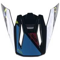 Alpinestars SM5 Action Visor - Black/Blue/Fluro Yellow - OS