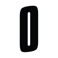 MCS 200MM SX SLANTED BLACK NUMBERS