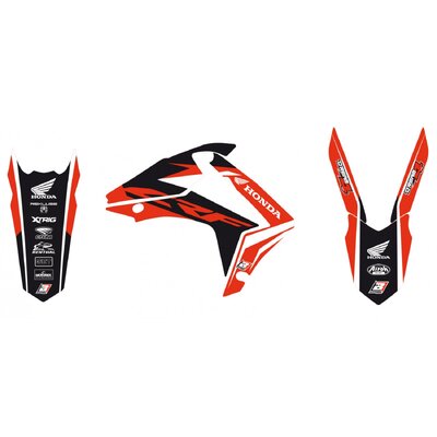 BLACKBIRD GRAPHICS KIT DREAM 4 HONDA CRF 250 14-17 450 13-16