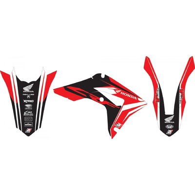 BLACKBIRD GRAPHICS KIT DREAM 4 HONDA CRF 250 18-21 450 17-20