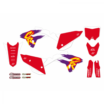 Blackbird Graphics Kit Retro 95 Honda Crf 250R 22-23 450R 21-23