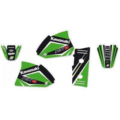 BLACKBIRD GRAPHICS KIT DREAM 4 KAWASAKI KX 60 85-08