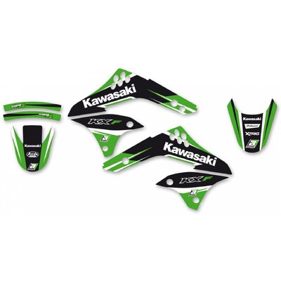 BLACKBIRD GRAPHICS KIT DREAM 4 KAWASAKI KXF 450 06-08